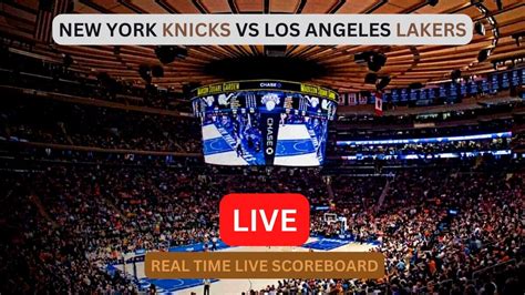 knicks live score